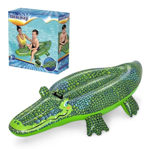 Bestway Schwimmtier Krokodil 148x67x29cm
