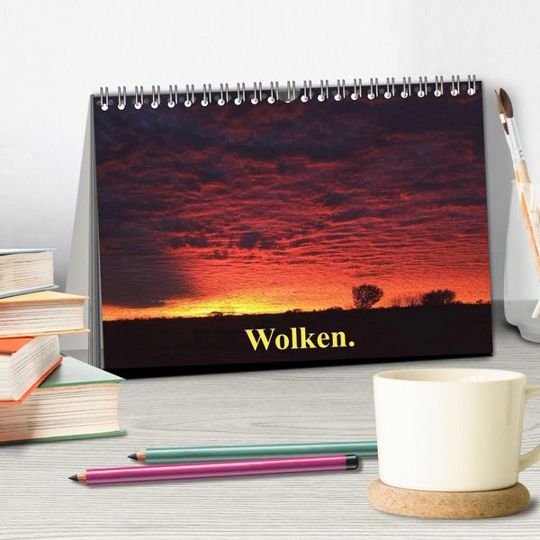 Produktbild: Wolken. (Tischkalender 2026 DIN A5 quer), CALVENDO Monatskalender