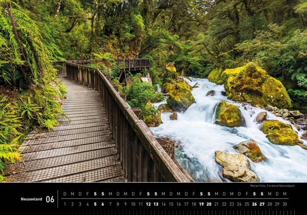 Produktbild: Neuseeland Premiumkalender 2027