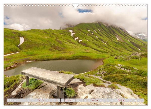 Produktbild: Arlberger Bergwelten (Wandkalender 2026 DIN A3 quer), CALVENDO Monatskalender