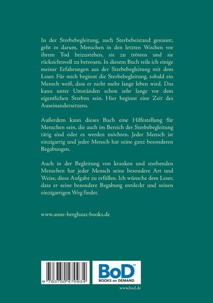 Produktbild: Sterbebegleitung
