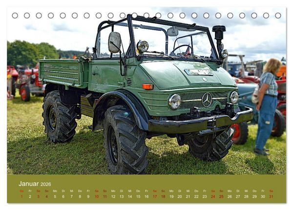 Produktbild: Ein Mythos mit Stern - das Universalmotorger&auml;t (Tischkalender 2026 DIN A5 quer), CALVENDO Monatskalender