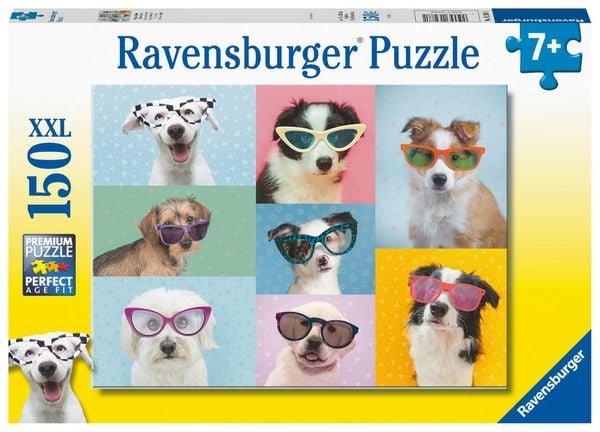 Puzzle Ravensburger Witzige Hunde 150 Teile XXL