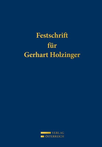 Produktbild: Festschrift f&uuml;r Gerhart Holzinger