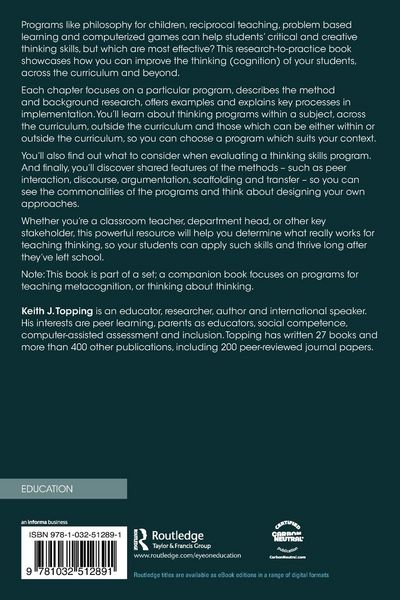 Produktbild: Improving Thinking in the Classroom