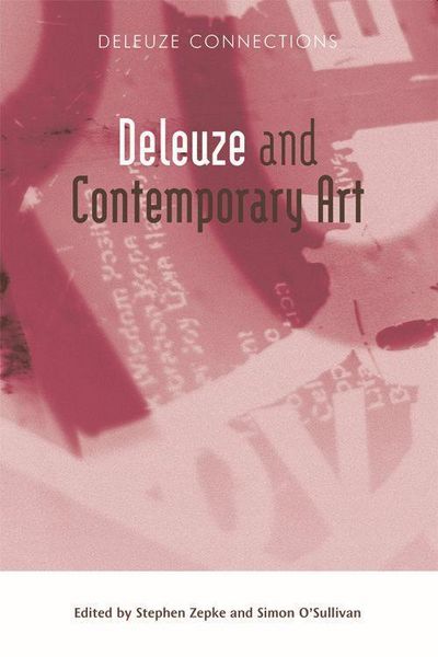 Produktbild: Deleuze and Contemporary Art