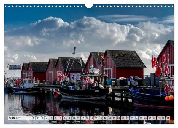 Produktbild: Ostsee Ahoi - Gro&szlig;e Schiffe, kleine Boote (Wandkalender 2027 DIN A3 quer), CALVENDO Monatskalender