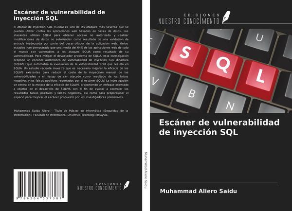Produktbild: Esc&aacute;ner de vulnerabilidad de inyecci&oacute;n SQL