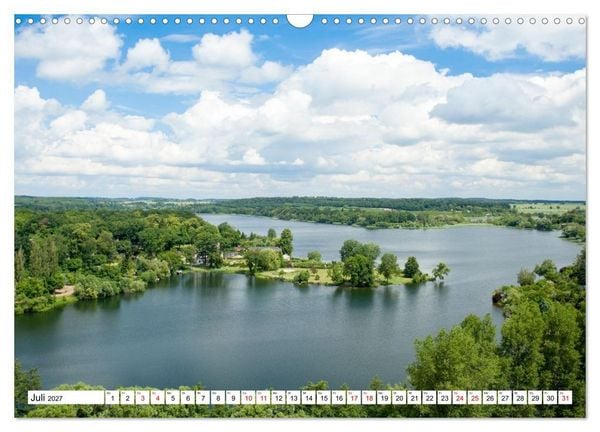 Produktbild: Radland Deutschland - Mecklenburgische Seenplatte (Wandkalender 2027 DIN A3 quer), CALVENDO Monatskalender
