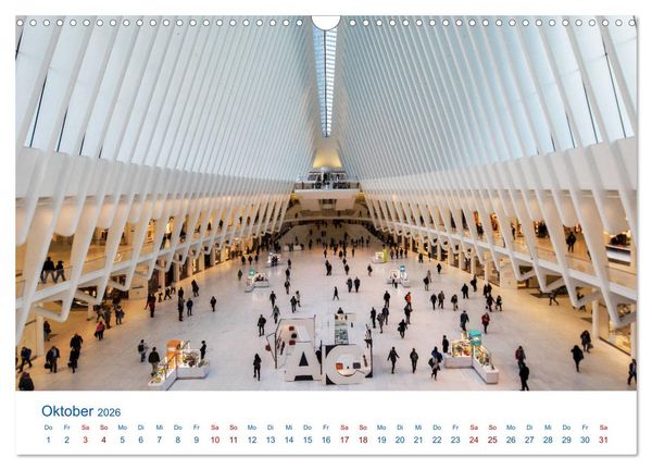 Produktbild: Die New Yorker City (Wandkalender 2026 DIN A3 quer), CALVENDO Monatskalender