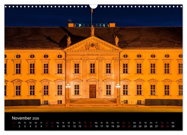 Produktbild: Eine Reise durch Berlin bei Nacht (Wandkalender 2026 DIN A3 quer), CALVENDO Monatskalender