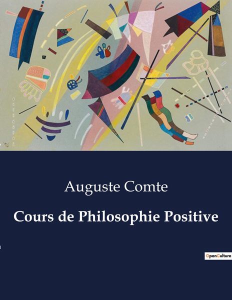 Produktbild: Cours de Philosophie Positive