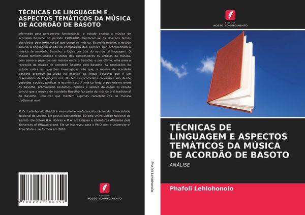 Produktbild: T&eacute;cnicas De Linguagem E Aspectos Tem&aacute;ticos Da M&uacute;sica De Acord&atilde;o De Basoto