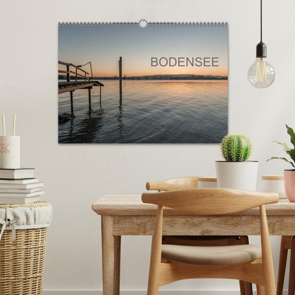 Produktbild: BODENSEE (Wandkalender 2026 DIN A3 quer), CALVENDO Monatskalender