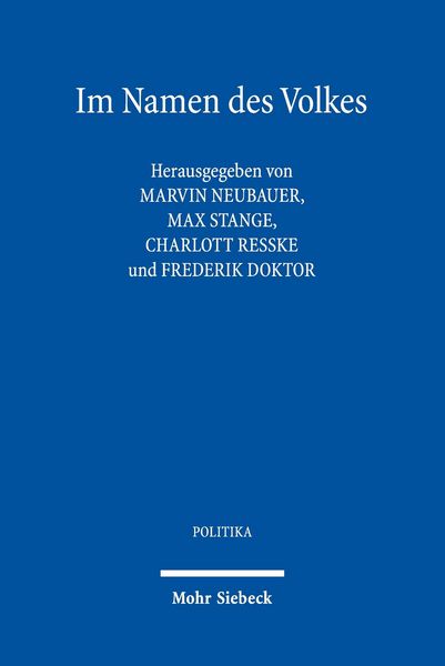 Produktbild: Im Namen des Volkes