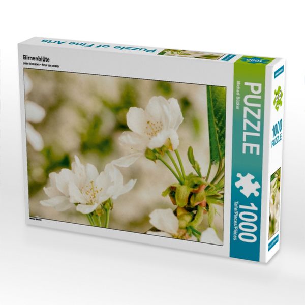 CALVENDO Puzzle Birnenblüte | 1000 Teile Lege-Größe 64x48cm Foto-Puzzle für glückliche Stunden