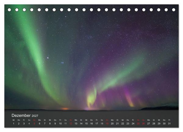 Produktbild: Lappland 2027 (Tischkalender 2027 DIN A5 quer), CALVENDO Monatskalender