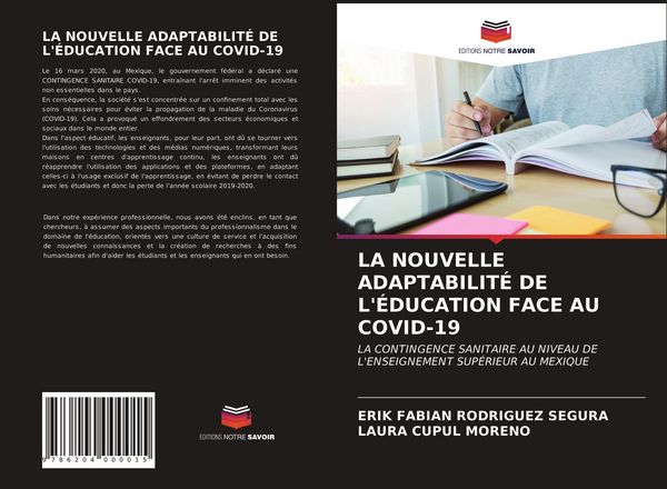 Produktbild: LA NOUVELLE ADAPTABILIT&Eacute; DE L'&Eacute;DUCATION FACE AU COVID-19