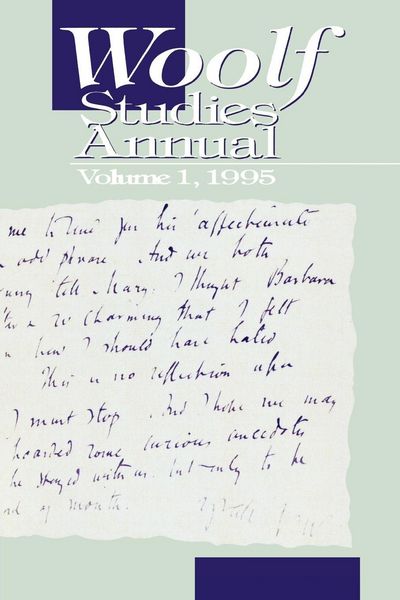 Produktbild: Woolf Studies Annual 1995