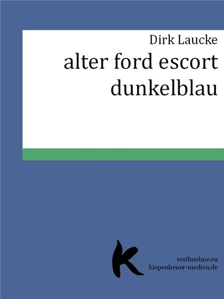 Produktbild: Alter Ford Escort Dunkelblau
