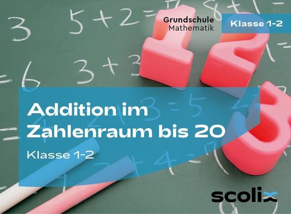 Produktbild: Trainingskarten: Addition im Zahlenraum bis 20