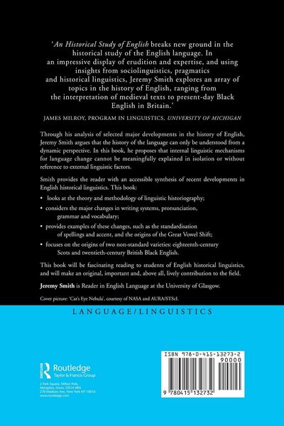 Produktbild: An Historical Study of English