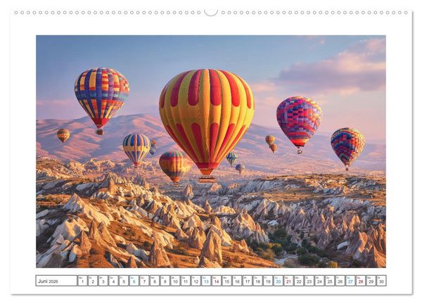 Produktbild: City Dreams & Travel Vibes (Wandkalender 2026 DIN A2 quer), CALVENDO Monatskalender