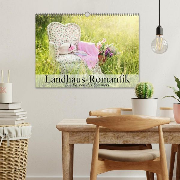 Produktbild: Landhaus-Romantik. Die Farben des Sommers (Wandkalender 2026 DIN A3 quer), CALVENDO Monatskalender