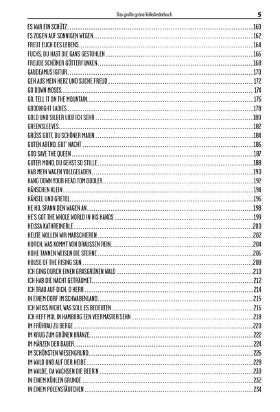 Produktbild: Das gro&szlig;e gr&uuml;ne Volksliederbuch Gitarre