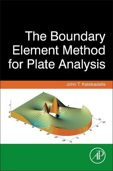 Produktbild: The Boundary Element Method for Plate Analysis