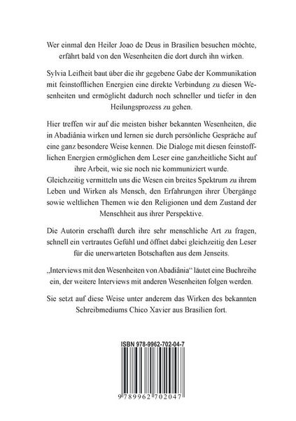 Produktbild: Interviews mit den Wesenheiten von Abadi&acirc;nia