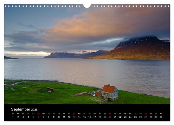 Produktbild: Island (Wandkalender 2026 DIN A3 quer), CALVENDO Monatskalender