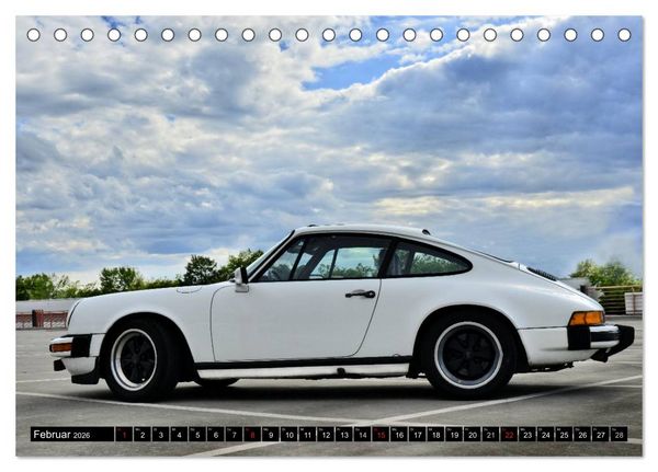 Produktbild: Porsche 911 SC pure &Auml;sthetik (Tischkalender 2026 DIN A5 quer), CALVENDO Monatskalender