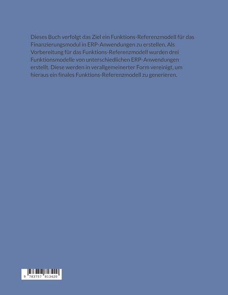 Produktbild: Funktions-Referenzmodell f&uuml;r ERP-Software