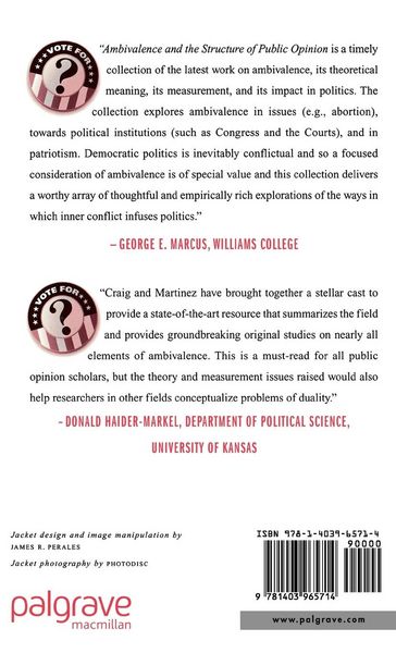 Produktbild: Ambivalence and the Structure of Political Opinion
