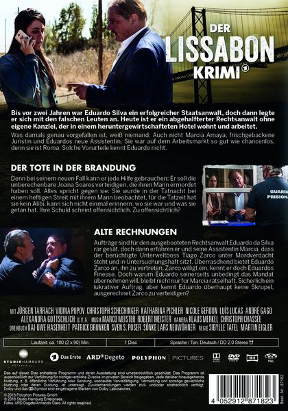 Produktbild: Der Lissabon-Krimi: Der Tote in der Brandung / Alte Rechnungen