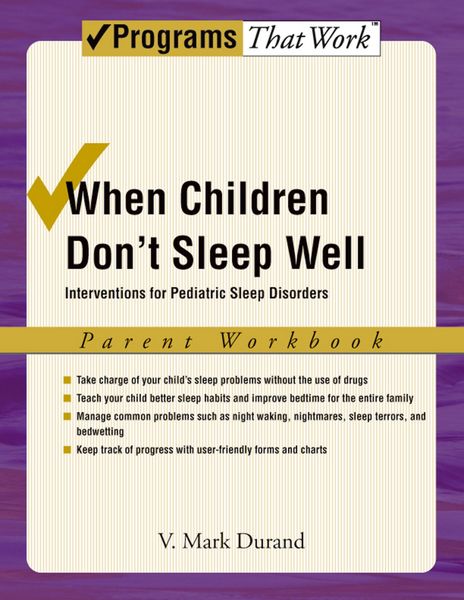 Produktbild: When Children Don't Sleep Well