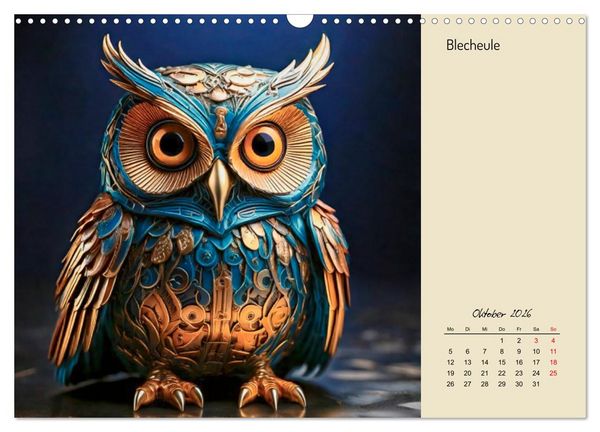 Produktbild: Vogelwelt, lustig, bunt und verspielt (Wandkalender 2026 DIN A3 quer), CALVENDO Monatskalender