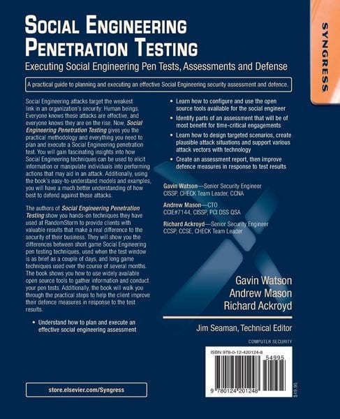 Produktbild: Social Engineering Penetration Testing