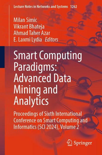 Produktbild: Smart Computing Paradigms: Advanced Data Mining and Analytics