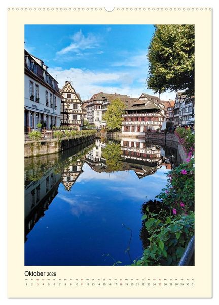 Produktbild: Zauberhaftes Elsass (Wandkalender 2026 DIN A2 hoch), CALVENDO Monatskalender