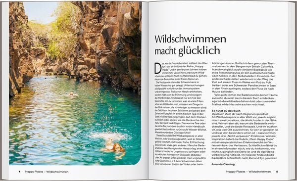 Produktbild: LONELY PLANET Bildband Happy Places Wildschwimmen