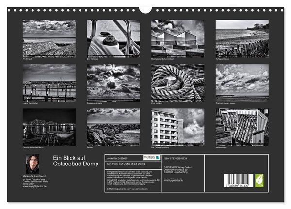 Produktbild: Ein Blick auf Ostseebad Damp (Wandkalender 2027 DIN A3 quer), CALVENDO Monatskalender