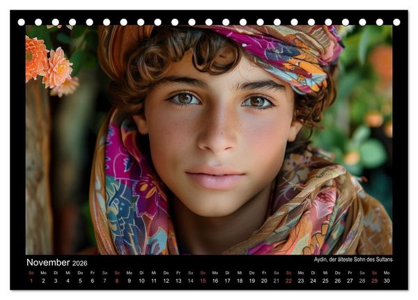 Produktbild: Im Palast des Sultans (Tischkalender 2026 DIN A5 quer), CALVENDO Monatskalender