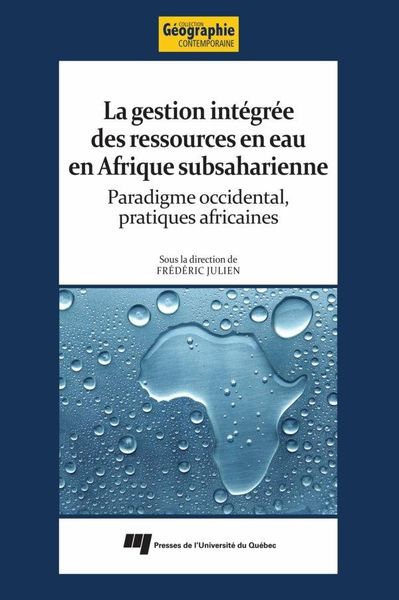 Produktbild: La gestion integree des ressources en eau en Afrique subsaharienne