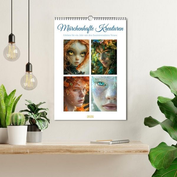 Produktbild: Magische Kreaturen (Wandkalender 2026 DIN A3 hoch), CALVENDO Monatskalender