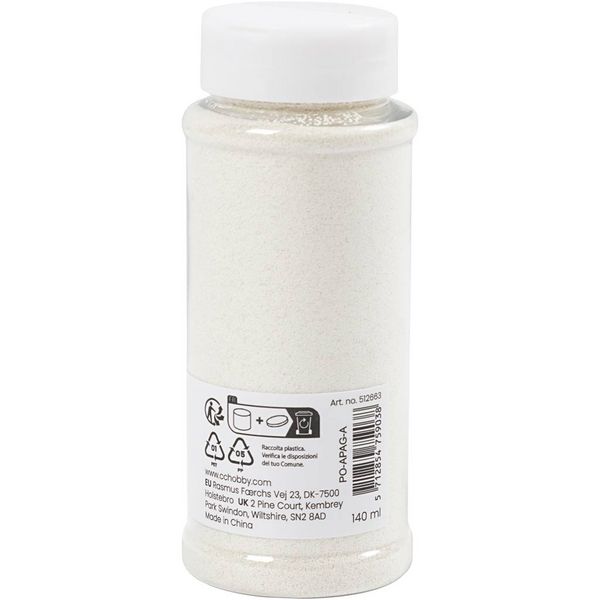 Produktbild: Creativ Company Bio Sparkles, Wei&szlig;, 140 ml/ 1 Dose