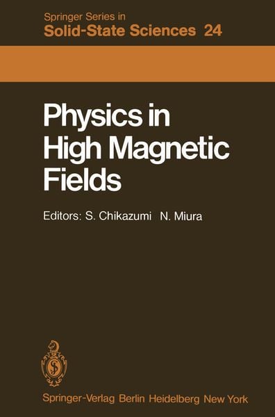 Produktbild: Physics in High Magnetic Fields