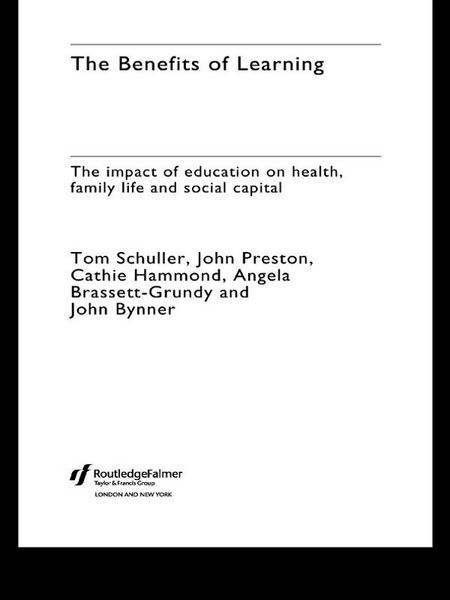 Produktbild: The Benefits of Learning
