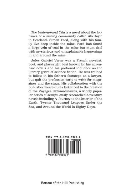 Produktbild: The Underground City, or, the Child of the Cavern